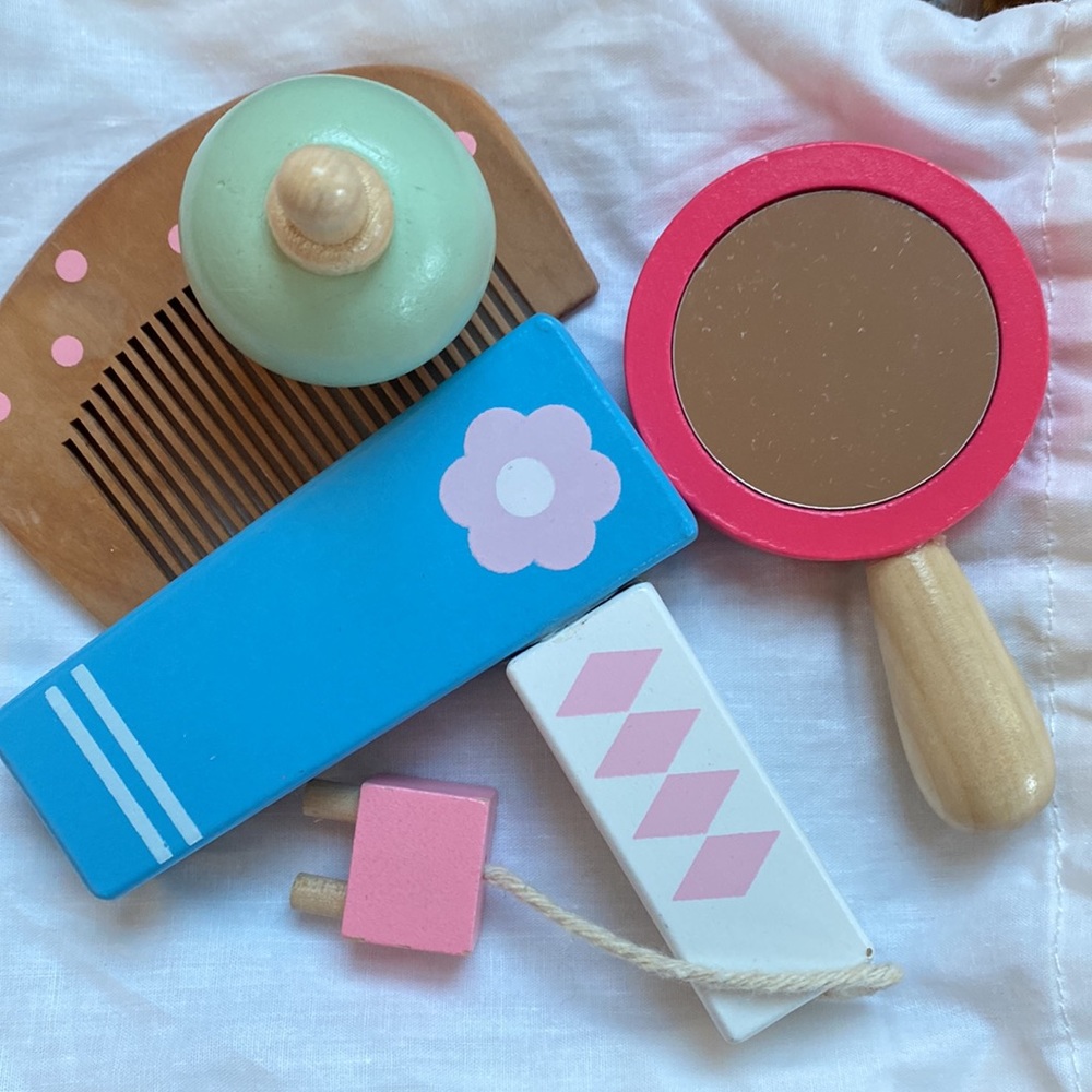 Mud pie wood toys.